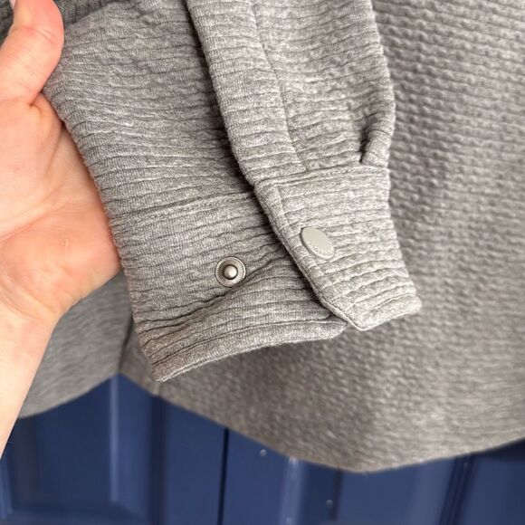 Cutter & Buck Coastal Shirt Jacket a polished Heather Size L - Picture 6 of 8